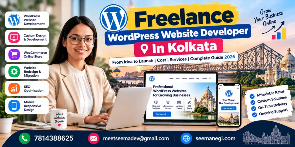 Freelance WordPress Website Developer In Kolkata: From Idea To Launch